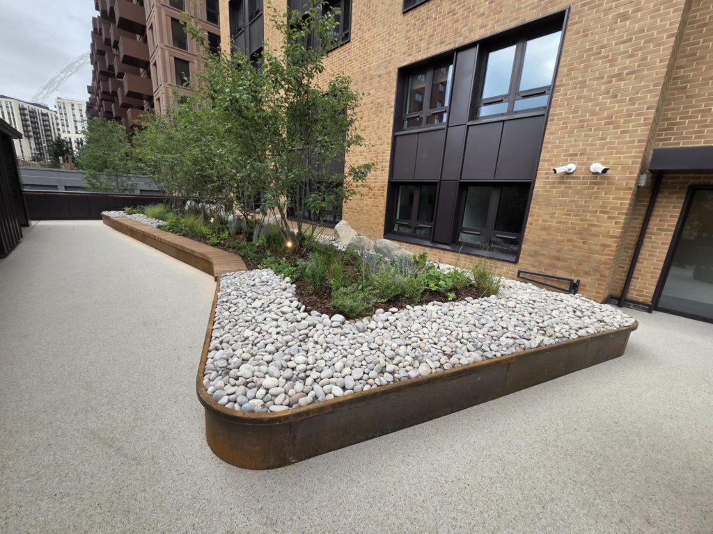 Wembley Corten Planter